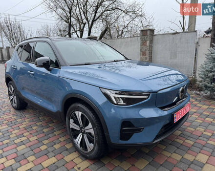 Синий Вольво XC40 Recharge, объемом двигателя 0 л и пробегом 23 тыс. км за 25300 $, фото 29 на Automoto.ua