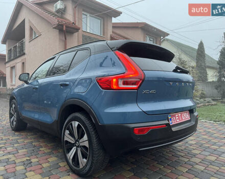 Синий Вольво XC40 Recharge, объемом двигателя 0 л и пробегом 23 тыс. км за 25300 $, фото 57 на Automoto.ua