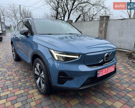 Синий Вольво XC40 Recharge, объемом двигателя 0 л и пробегом 23 тыс. км за 25300 $, фото 17 на Automoto.ua