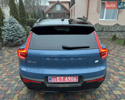 Синий Вольво XC40 Recharge, объемом двигателя 0 л и пробегом 23 тыс. км за 25300 $, фото 56 на Automoto.ua