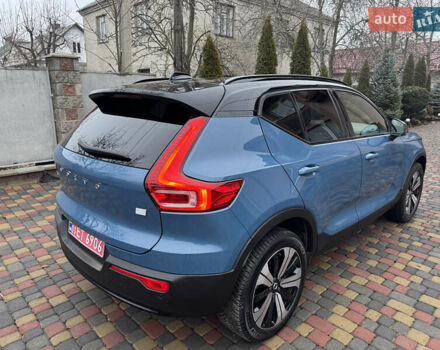 Синий Вольво XC40 Recharge, объемом двигателя 0 л и пробегом 23 тыс. км за 25300 $, фото 48 на Automoto.ua