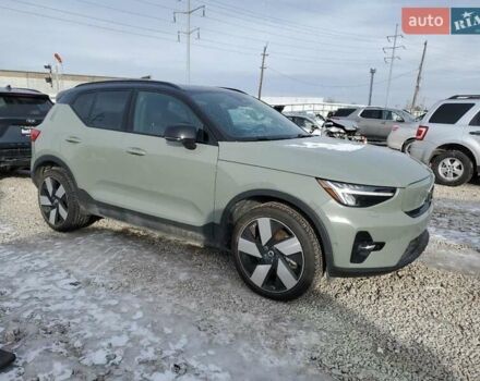 Зеленый Вольво XC40 Recharge, объемом двигателя 0 л и пробегом 20 тыс. км за 13000 $, фото 4 на Automoto.ua