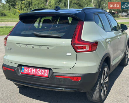 Зеленый Вольво XC40 Recharge, объемом двигателя 0 л и пробегом 70 тыс. км за 28500 $, фото 24 на Automoto.ua
