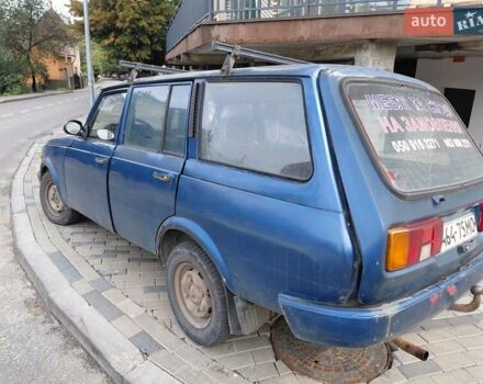 Синий Вартбург Турист, объемом двигателя 1.3 л и пробегом 700 тыс. км за 800 $, фото 1 на Automoto.ua