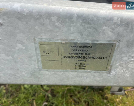Сірий Weekend W350B, об'ємом двигуна 0 л та пробігом 20 тис. км за 3700 $, фото 4 на Automoto.ua