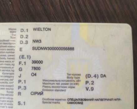 Сірий Віелтон NW 3, об'ємом двигуна 0 л та пробігом 250 тис. км за 27500 $, фото 15 на Automoto.ua