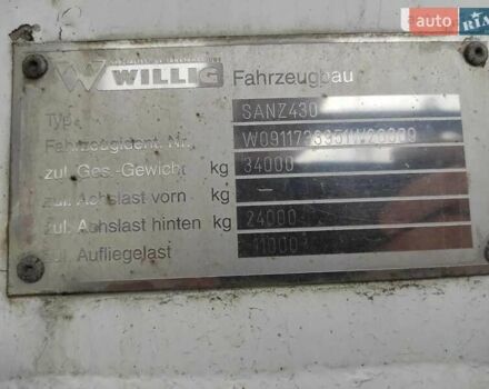 Серый Willig Санз, объемом двигателя 0 л и пробегом 300 тыс. км за 20500 $, фото 10 на Automoto.ua