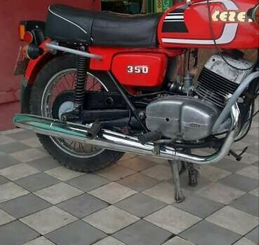 Красный Ява-cz 350, объемом двигателя 0.25 л и пробегом 1 тыс. км за 1925 $, фото 2 на Automoto.ua