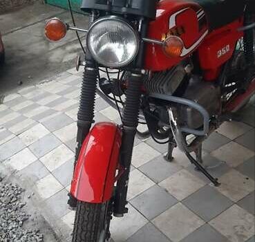 Красный Ява-cz 350, объемом двигателя 0.25 л и пробегом 1 тыс. км за 1925 $, фото 1 на Automoto.ua