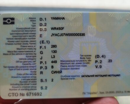 Ямаха 95 XF 380, объемом двигателя 0.45 л и пробегом 0 тыс. км за 3999 $, фото 1 на Automoto.ua