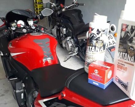 Ямаха R6 2003 у Казатине на Automoto.ua Червоний Ямаха R6, об'ємом двигуна 0.6 л та пробігом 27 тис. км за 6650 $, фото 37 на Automoto.ua