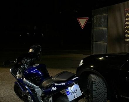 Синій Ямаха R6, об'ємом двигуна 0.6 л та пробігом 44 тис. км за 3900 $, фото 1 на Automoto.ua