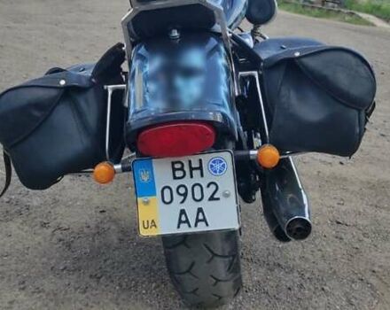 Синий Ямаха Drag Star 1100, объемом двигателя 1.1 л и пробегом 55 тыс. км за 5500 $, фото 7 на Automoto.ua