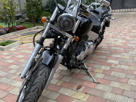 Черный Ямаха Drag Star 400, объемом двигателя 0.4 л и пробегом 50 тыс. км за 3550 $, фото 1 на Automoto.ua