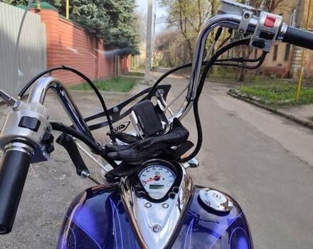 Синий Ямаха Drag Star 400, объемом двигателя 0.4 л и пробегом 51 тыс. км за 4100 $, фото 2 на Automoto.ua