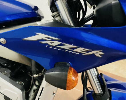 Синий Ямаха FZ1 Fazer, объемом двигателя 1 л и пробегом 18 тыс. км за 5500 $, фото 5 на Automoto.ua