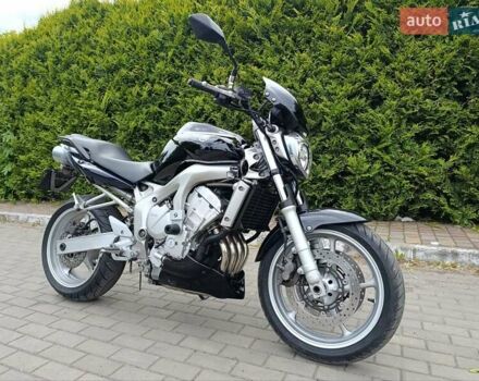 Черный Ямаха FZ6, объемом двигателя 0.6 л и пробегом 30 тыс. км за 4600 $, фото 2 на Automoto.ua