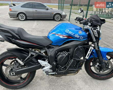 Синий Ямаха FZ6, объемом двигателя 0.6 л и пробегом 41 тыс. км за 5300 $, фото 2 на Automoto.ua