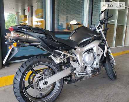 Черный Ямаха FZ6 Fazer, объемом двигателя 0.6 л и пробегом 26 тыс. км за 3300 $, фото 1 на Automoto.ua