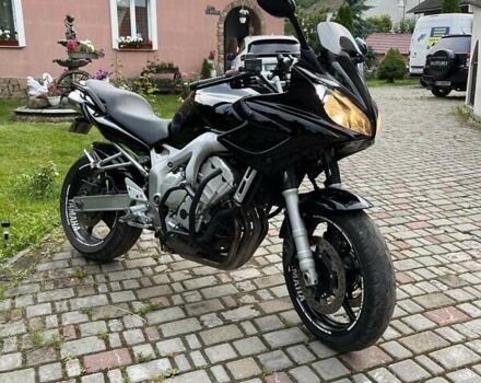 Черный Ямаха FZ6 Fazer, объемом двигателя 0.6 л и пробегом 51 тыс. км за 4400 $, фото 1 на Automoto.ua