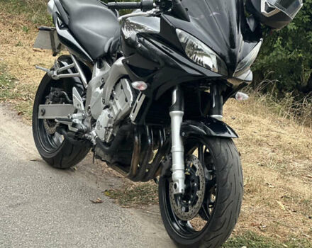 Черный Ямаха FZ6 Fazer, объемом двигателя 0.6 л и пробегом 58 тыс. км за 4100 $, фото 1 на Automoto.ua