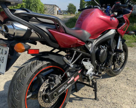 Красный Ямаха FZ6 Fazer, объемом двигателя 0.6 л и пробегом 33 тыс. км за 4700 $, фото 3 на Automoto.ua