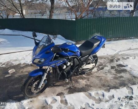 Синий Ямаха FZ6 Fazer, объемом двигателя 0 л и пробегом 37 тыс. км за 3013 $, фото 1 на Automoto.ua