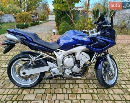 Синій Ямаха FZ6 Fazer, об'ємом двигуна 0.6 л та пробігом 32 тис. км за 4850 $, фото 4 на Automoto.ua