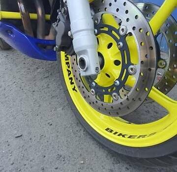 Синий Ямаха FZ6 Fazer, объемом двигателя 0.6 л и пробегом 23 тыс. км за 6500 $, фото 5 на Automoto.ua