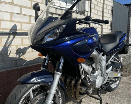 Синий Ямаха FZ6 Fazer, объемом двигателя 0.6 л и пробегом 34 тыс. км за 5000 $, фото 1 на Automoto.ua