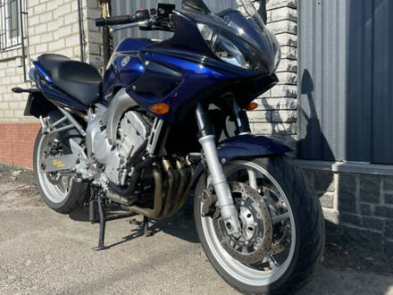 Синий Ямаха FZ6 Fazer, объемом двигателя 0.6 л и пробегом 34 тыс. км за 5000 $, фото 1 на Automoto.ua