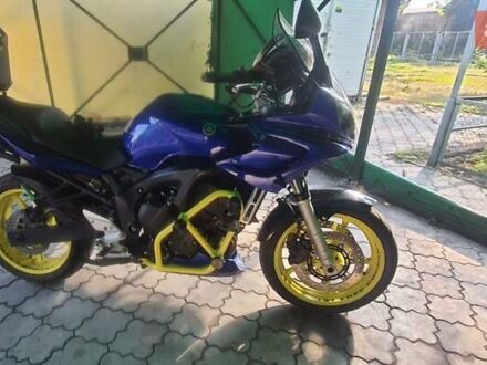 Синий Ямаха FZ6 S, объемом двигателя 0.6 л и пробегом 18 тыс. км за 5000 $, фото 1 на Automoto.ua