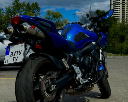 Синий Ямаха FZ6 S2, объемом двигателя 0.6 л и пробегом 34 тыс. км за 5700 $, фото 1 на Automoto.ua