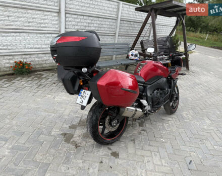 Красный Ямаха FZS 1000 Fazer, объемом двигателя 1 л и пробегом 50 тыс. км за 6500 $, фото 3 на Automoto.ua