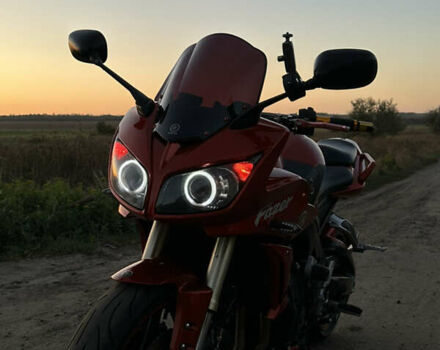Красный Ямаха FZS 1000 Fazer, объемом двигателя 1 л и пробегом 80 тыс. км за 8500 $, фото 4 на Automoto.ua