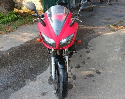 Красный Ямаха FZS 600 Fazer, объемом двигателя 0.6 л и пробегом 58 тыс. км за 3050 $, фото 1 на Automoto.ua
