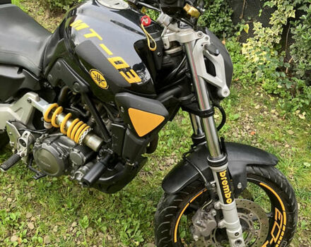 Черный Ямаха MT-03, объемом двигателя 0.6 л и пробегом 42 тыс. км за 3500 $, фото 1 на Automoto.ua