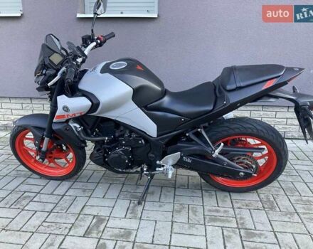 Серый Ямаха MT-03, объемом двигателя 0.32 л и пробегом 25 тыс. км за 4600 $, фото 1 на Automoto.ua