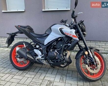 Серый Ямаха MT-03, объемом двигателя 0.32 л и пробегом 25 тыс. км за 4600 $, фото 2 на Automoto.ua