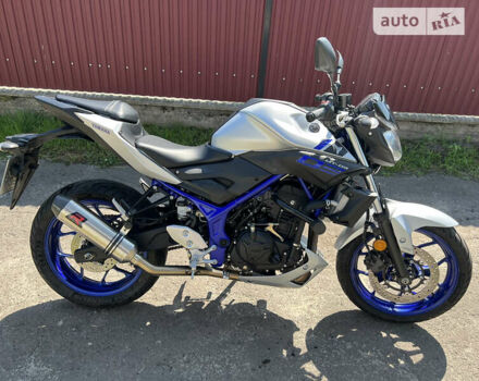 Серый Ямаха MT-03, объемом двигателя 0.32 л и пробегом 24 тыс. км за 4200 $, фото 1 на Automoto.ua