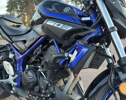 Синий Ямаха MT-03, объемом двигателя 0.32 л и пробегом 23 тыс. км за 4300 $, фото 2 на Automoto.ua
