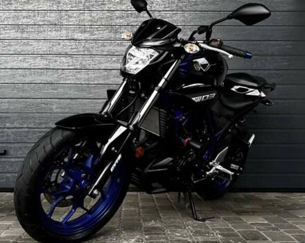 Синий Ямаха MT-03, объемом двигателя 0.32 л и пробегом 32 тыс. км за 4000 $, фото 2 на Automoto.ua
