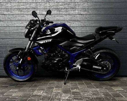 Синий Ямаха MT-03, объемом двигателя 0.32 л и пробегом 32 тыс. км за 4000 $, фото 5 на Automoto.ua