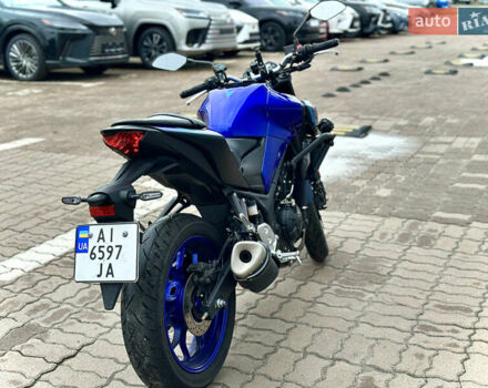 Синій Ямаха MT-03, об'ємом двигуна 0.32 л та пробігом 16 тис. км за 6500 $, фото 4 на Automoto.ua