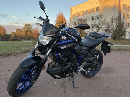 Синій Ямаха MT-03, об'ємом двигуна 0.32 л та пробігом 23 тис. км за 4300 $, фото 1 на Automoto.ua