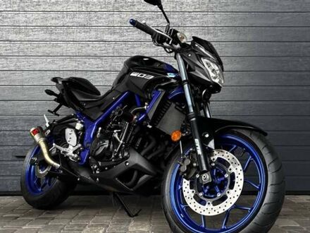 Синий Ямаха MT-03, объемом двигателя 0.32 л и пробегом 32 тыс. км за 4000 $, фото 1 на Automoto.ua