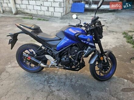 Ямаха MT-03 2021 у Києві на Automoto.ua Синій Ямаха MT-03, об'ємом двигуна 0.32 л та пробігом 4 тис. км за 5600 $, фото 1 на Automoto.ua