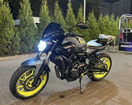 Серый Ямаха MT-07, объемом двигателя 0.7 л и пробегом 41 тыс. км за 6699 $, фото 21 на Automoto.ua