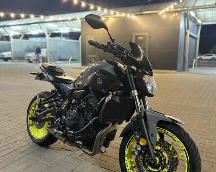 Серый Ямаха MT-07, объемом двигателя 0.7 л и пробегом 41 тыс. км за 6699 $, фото 1 на Automoto.ua