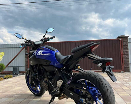 Синий Ямаха MT-07, объемом двигателя 0.69 л и пробегом 15 тыс. км за 8700 $, фото 3 на Automoto.ua